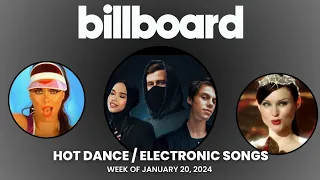 Top 50 Billboard Hot Dance/Electronic Songs | Week Of January 20, 2024