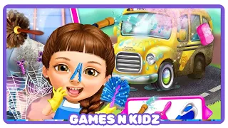 Fun Sweet Baby Girl Clean Up Care Games - Dress Up Style Makeover Kids & Girls Games