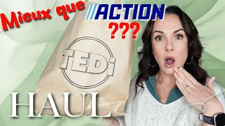 JE TESTE LE MAGASIN TEDI! + Haul Action et Noz