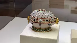 The Faberge Museum in St Petersburg, Russia. Exploring The Best Jewelry Collection of Russian Empire