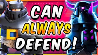 UNBREAKABLE DEFENSE! *NEW* MEGA KNIGHT PEKKA DECK — Clash Royale