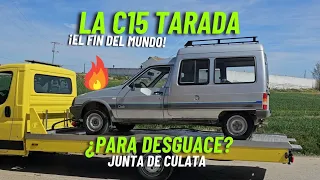 ¿Merece la pena esta CITROËN C15 GASOLINA?   reparar JUNTA DE CULATA  +mantenimiento