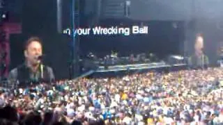 Bruce Springsteen - Wrecking Ball (Live, Partial) - Giants Stadium 10/3/09 [Video 1 of 6]