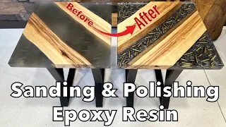 How To Sand & Polish Epoxy Resin - Best Results!