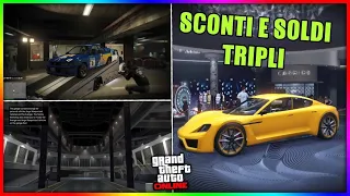 AGGIORNAMENTO SETTIMANALE SCONTI E SOLDI TRIPLI GTA 5 ONLINE ITA