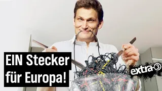 Das Ende des Ladekabel-Wahnsinns? Ein Stecker für Europa | extra 3 | NDR