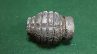 That's One Strange Meatball:  The Italian "Brevettato" Fragmentation Grenade.