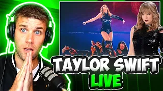 DON'T F** WITH TAYLOR!! | Rapper Reacts to Taylor Swift - I Did Something Bad LIVE (First Reaction)