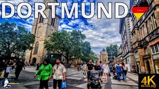 Dortmund city,Germany/Walking tour in Dortmund ,Stadt,Deutschland.2023 ☀️ 4K 60fps HDR