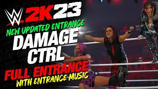 WWE 2K23 DAMAGE CTRL OFFICIAL NEW ENTRANCE - #WWE2K23 3 PERSON ENTRANCE WITH THEME