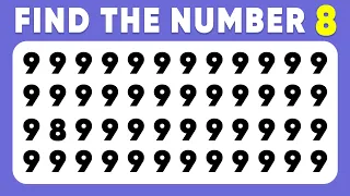 Find The ODD Number And Letter #7 | Find the ODD One Out | Emoji Quiz | Easy, Medium, Hard