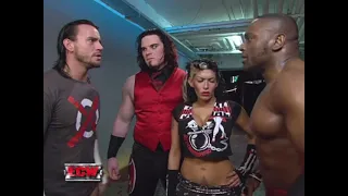 Backstage Segment Ariel The New Breed and CM Punk ECW 4/17/2007