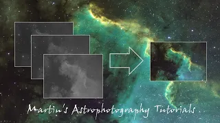 Astrophotography Narrowband Stacking and Combining Tutorial