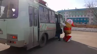 Сосиска не успела в автобус