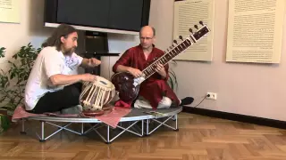 Копия видео "20150912 sitar presentation in Roerich museum"