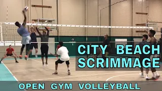 Scrimmage at City Beach (5/18/18) - Volleyball Practice for USAV Nationals 2018