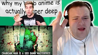 Chainsaw Man is a God Damn Masterpiece | @supereyepatchwolf3007 Reaction Part A