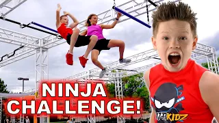 Ninja Challenge Vs My Friend!