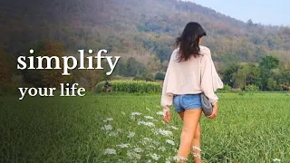 11 Little Ways To Simplify Your Life | Practical  Minimalist & Slow Lifestyle