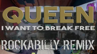 Queen - I Want To Break Free - ROCKABILLY REMIX (Ft. Santiago Bruno)