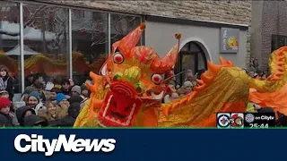 Lunar New Year celebrations start in Montreal's Chinatown