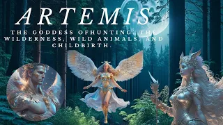 Artemis: Goddess of Hunting, The wilderness, Wild animals and childbirth.