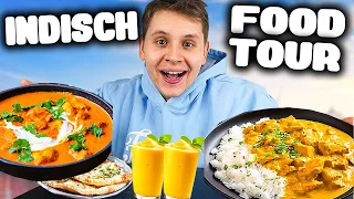 Die ERSTE INDISCHE FOOD TOUR auf Youtube🤯🍖 - WO GIBT ES DAS BESTE INDISCHE ESSEN?🧐