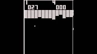 Arcade Game: Breakout (1976 Atari)