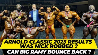 Arnold Classic 2023 Results +Samson causes the biggest upset by beating Nick Walker+ Big Ramy+Andrew