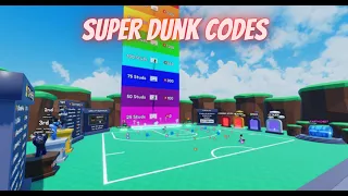Super Dunk Codes – Roblox – 1000 Wins & Power, March 2023 (Updated)