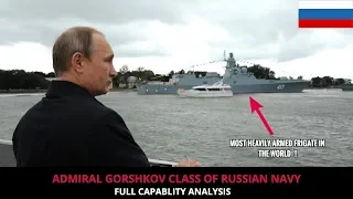 ADMIRAL GORSHKOV CLASS OF RUSSIAN NAVY -  FULL ANALYSIS