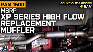 2019-2021 RAM 1500 5.7L MBRP XP Series High Flow Replacement Muffler Sound Clip & Review