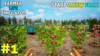 Farmer Life Simulator - How to Start a Farm in a Rag Gamer Part 1