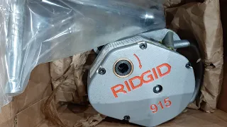 Ручной желобонакатчик RIDGID 915 для накатки желобков под грувлочные соединения