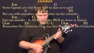 Centuries (Fall Out Boy) Mandolin Cover Lesson with Chords/Lyrics