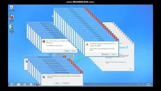 CRAZY ERROR WINDOWS 8