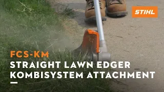 FCS-KM Straight Lawn Edger KombiSystem Attachment | STIHL