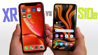 Galaxy S10e vs iPhone XR - Real World Differences