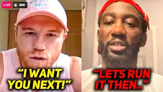 Canelo Alvarez FINALLY RESPONDS To Terence Crawford CALLING HIM OUT..