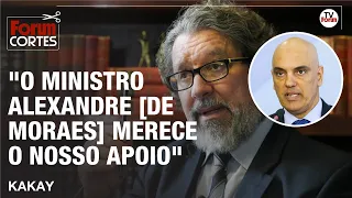 Kakay aponta ignorância de bolsonaristas que agrediram Moraes e necessidade de defender o Judiciário