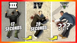 FASTEST WAY TO D!E in GTA Games! (from "New Game" - No Cheats)