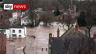 Storm Ciara: The clean-up begins across the UK