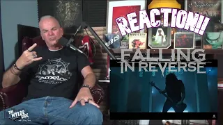 [REACTION!] Old Rock Radio DJ REACTS to FALLING IN REVERSE "Popular Monster" (Official Video)