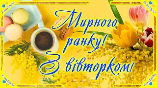 Доброго мирного ранку вівторка! з вівторком! Доброго ранку, гарного дня!