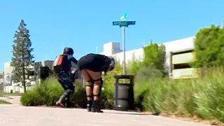 The Most Funniest Electric Scooter Crash