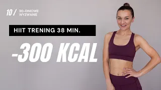 WYZWANIE JESIEŃ 🔥10: Trening odchudzający HIIT -300 KCAL