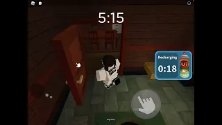 Playing spider on Roblox