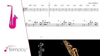 Gerry Rafferty: Baker Street - Saxophone Sheet Music