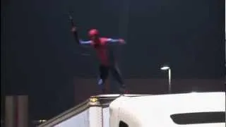 Видео со съёмок фильма The Amazing Spider Man. Часть 5.