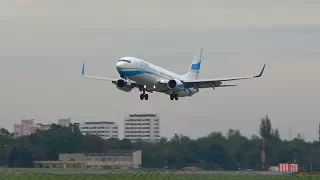 Late go around - Boeing 737 Enter Air - odejście na drugi krąg | Poznan Ławica
